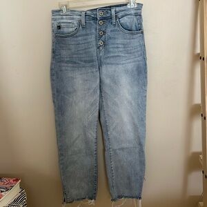 maurice’s cropped jeans size 24